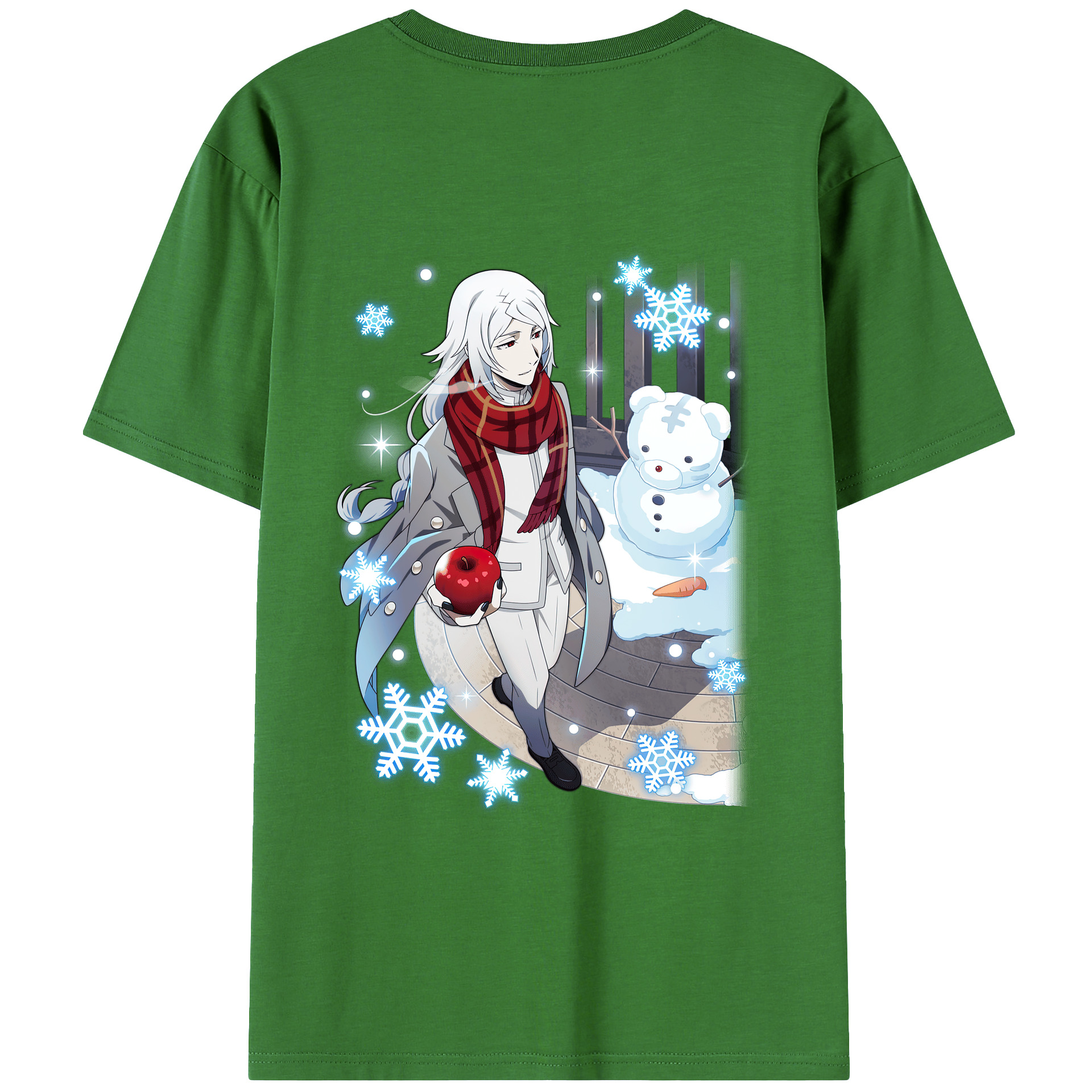 （画像用） 文豪ストレイドッグス Bungo Stray Dogs レディース半袖Tシャツ(バックプリント)